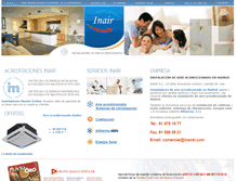 Tablet Screenshot of aire-acondicionado-madrid.com